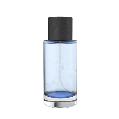 Custom Luxury 50ml  empty perfume spray bottle  with Magnetic cover