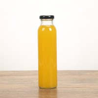 300ml Glass Juice Bottle with Metal Cap