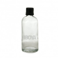 100ml Clear Essential Oil Glass Bottle with Euro Cap